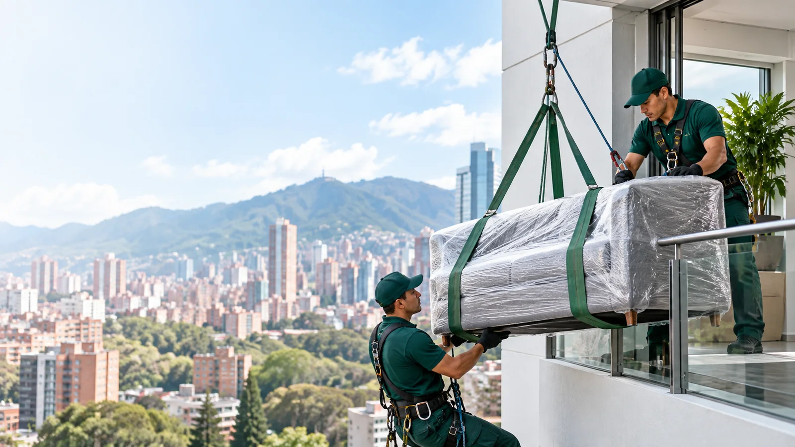 Trasteos por Fachada en Bogotá - City Mudanzas de Prisa