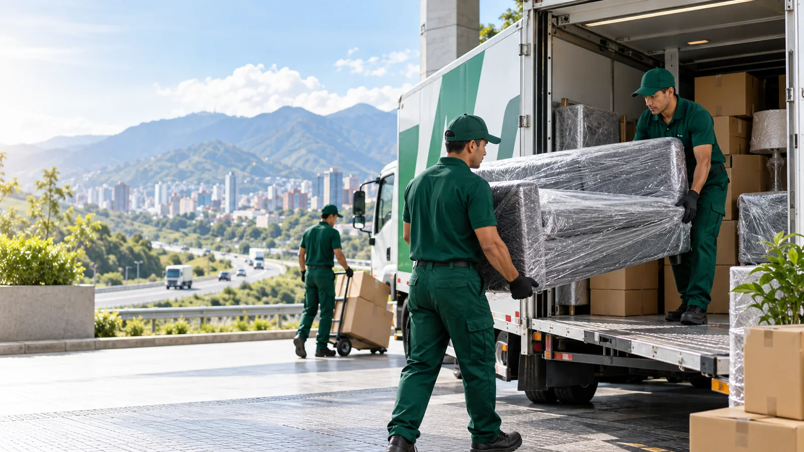 Mudanzas nacionales entre ciudades de Colombia